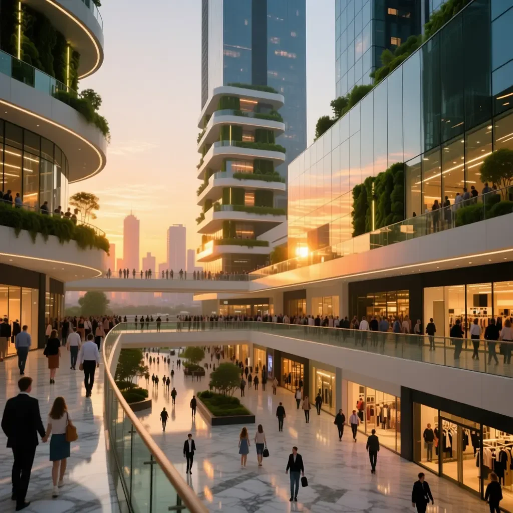 Торговые комплексы, ТРЦ, гостиницы и апарт-отели