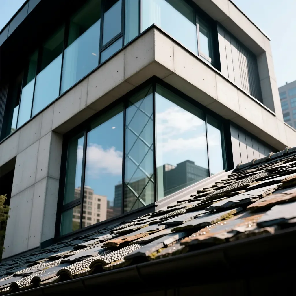 Текстуры фасадов, окон, кровли — реалистичная передача всех материалов и их взаимодействия со светом