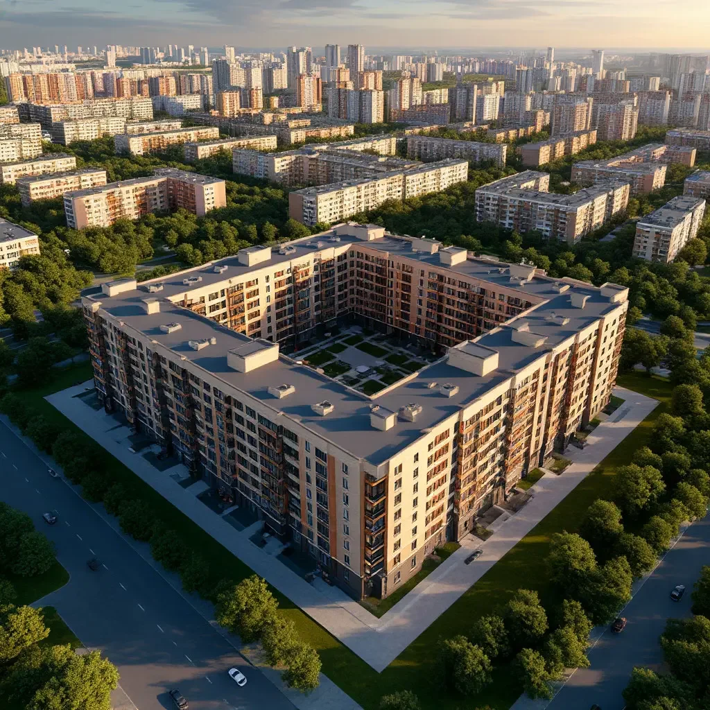 3D-ролик по жилому комплексу