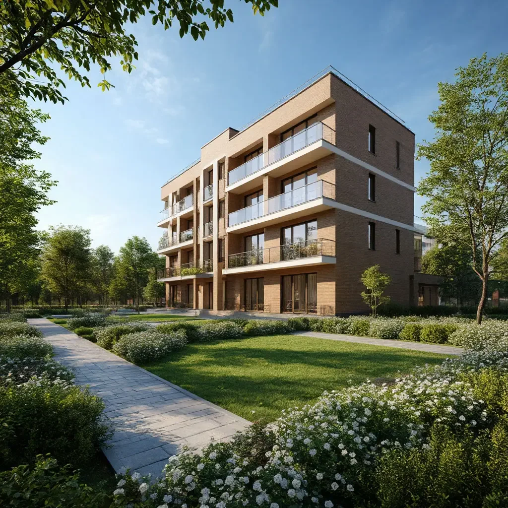 Архитектурная 3D-визуализация ландшафта