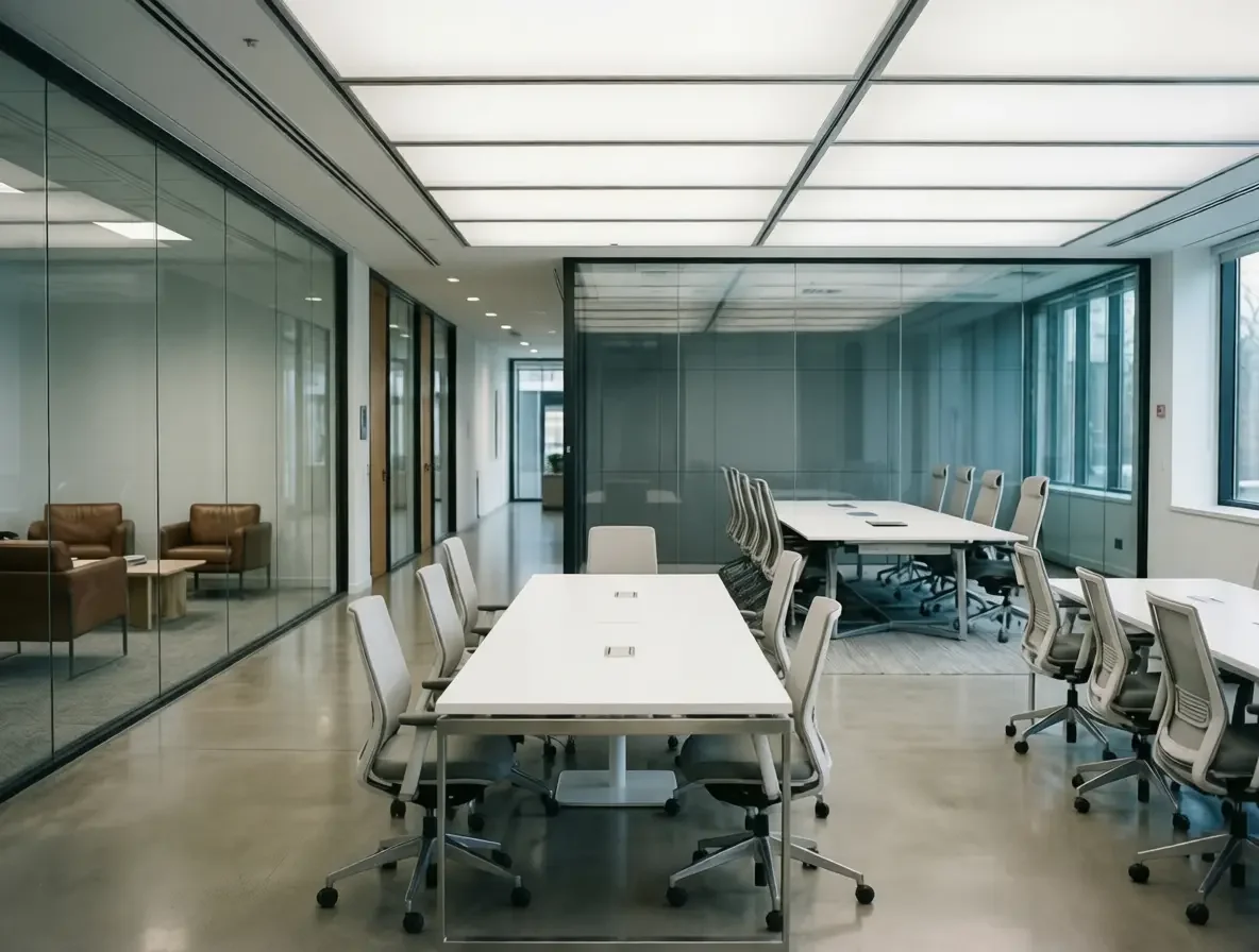 Офисы компаний и корпораций.