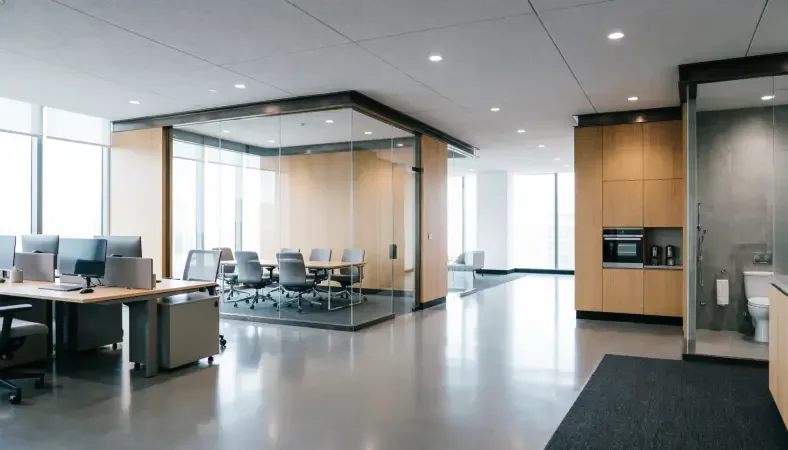 Офисы и коммерческие помещения.