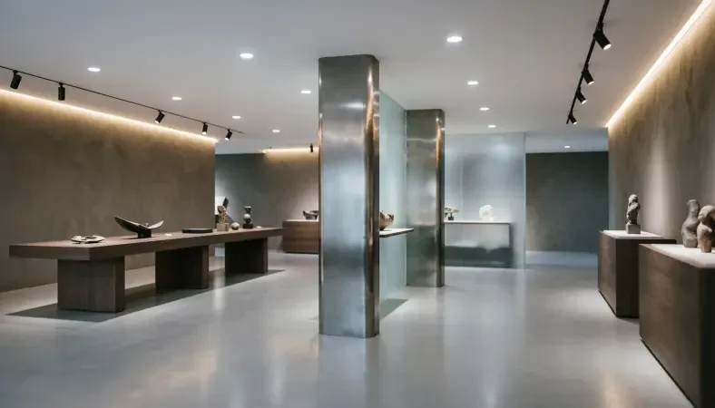 Шоу-румы и демонстрационные пространства.