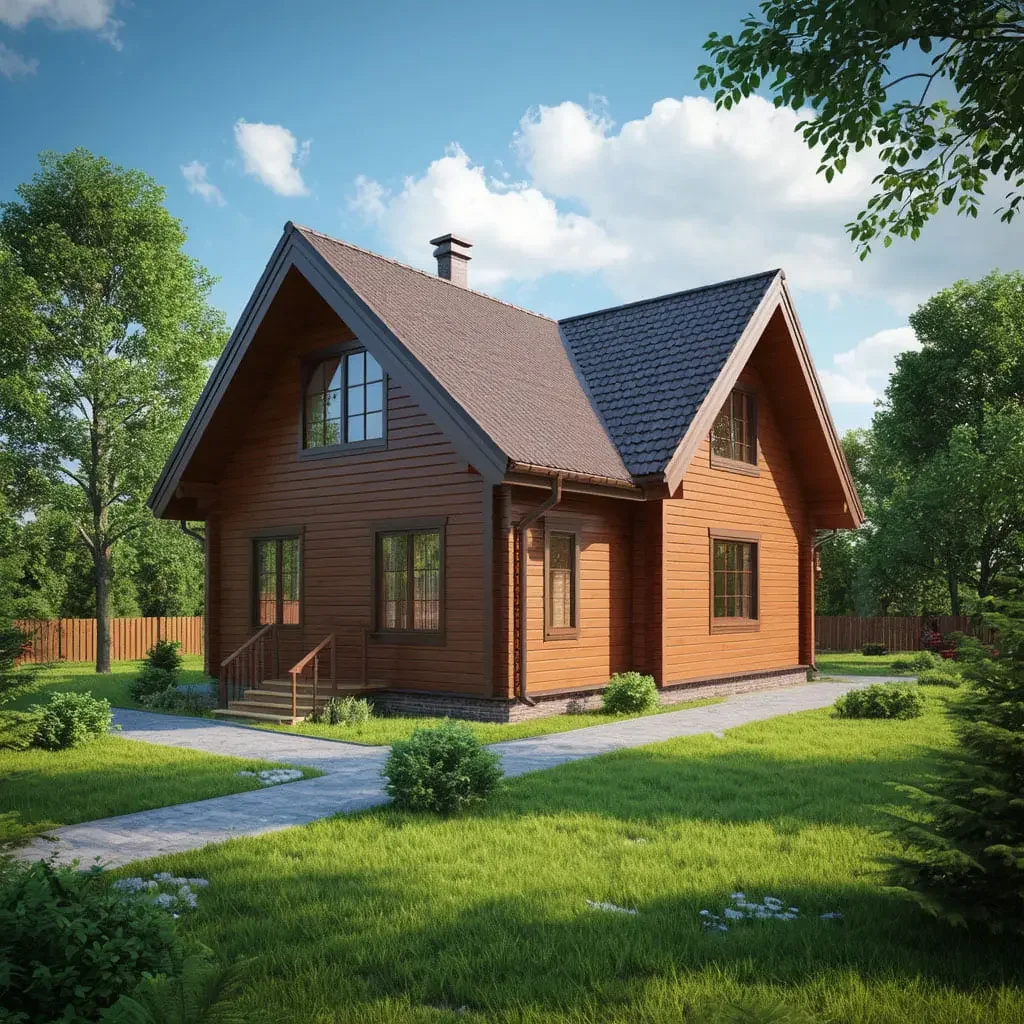 Визуализация двух/трех этажных домов и более