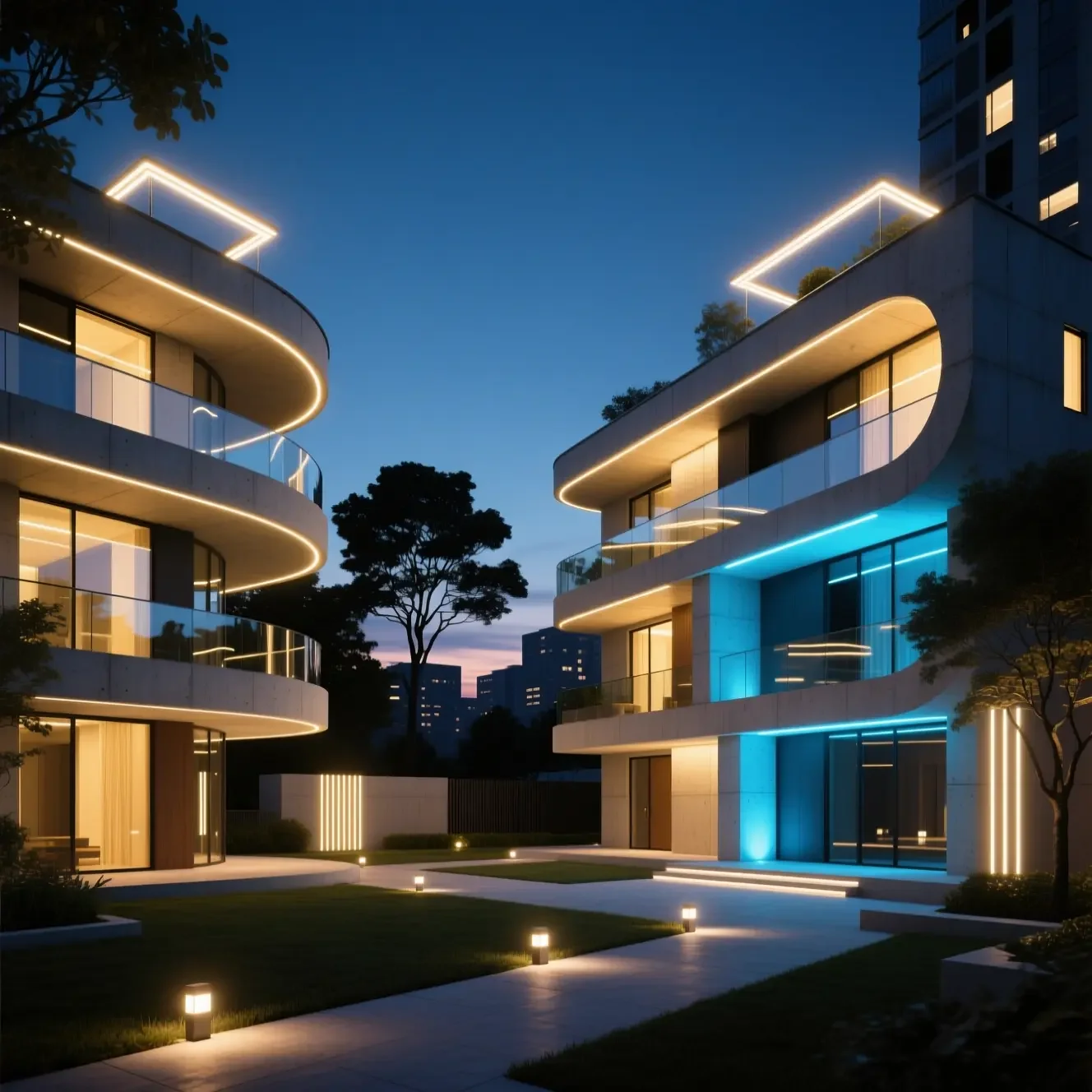 Сценарии освещения