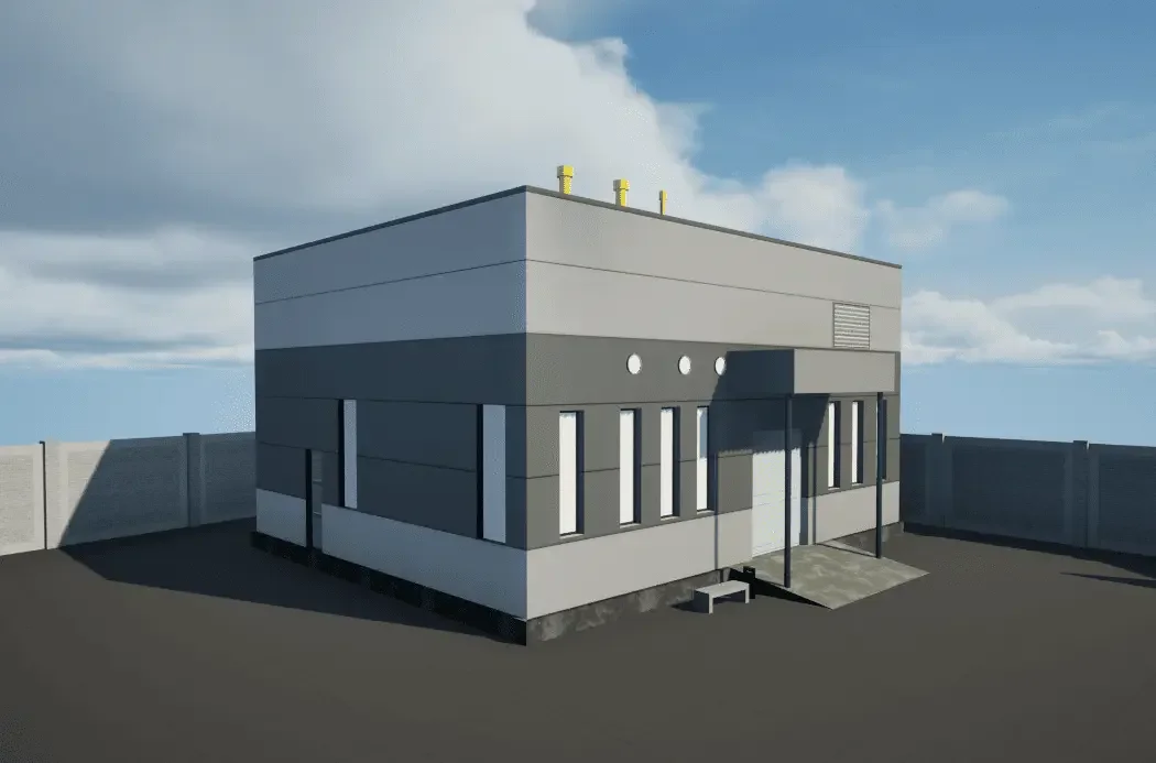 Низкополигональная модель для АГР