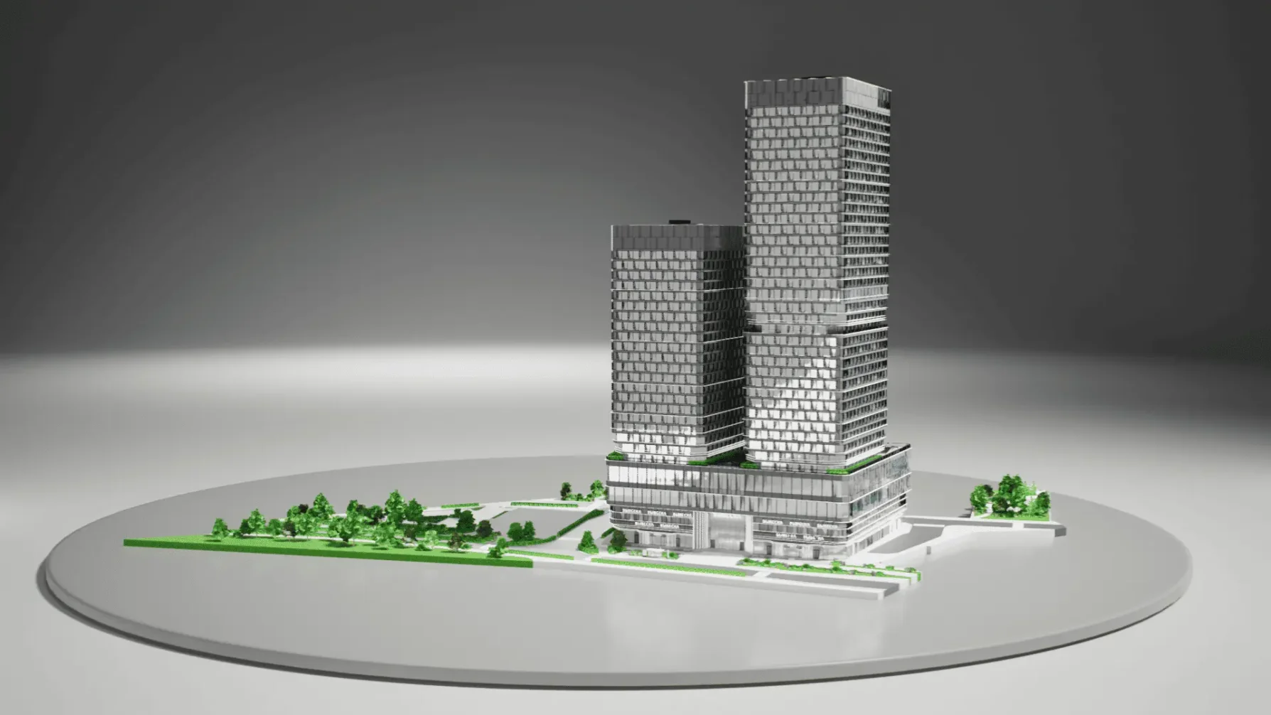 Высокополигональная модель для АГР