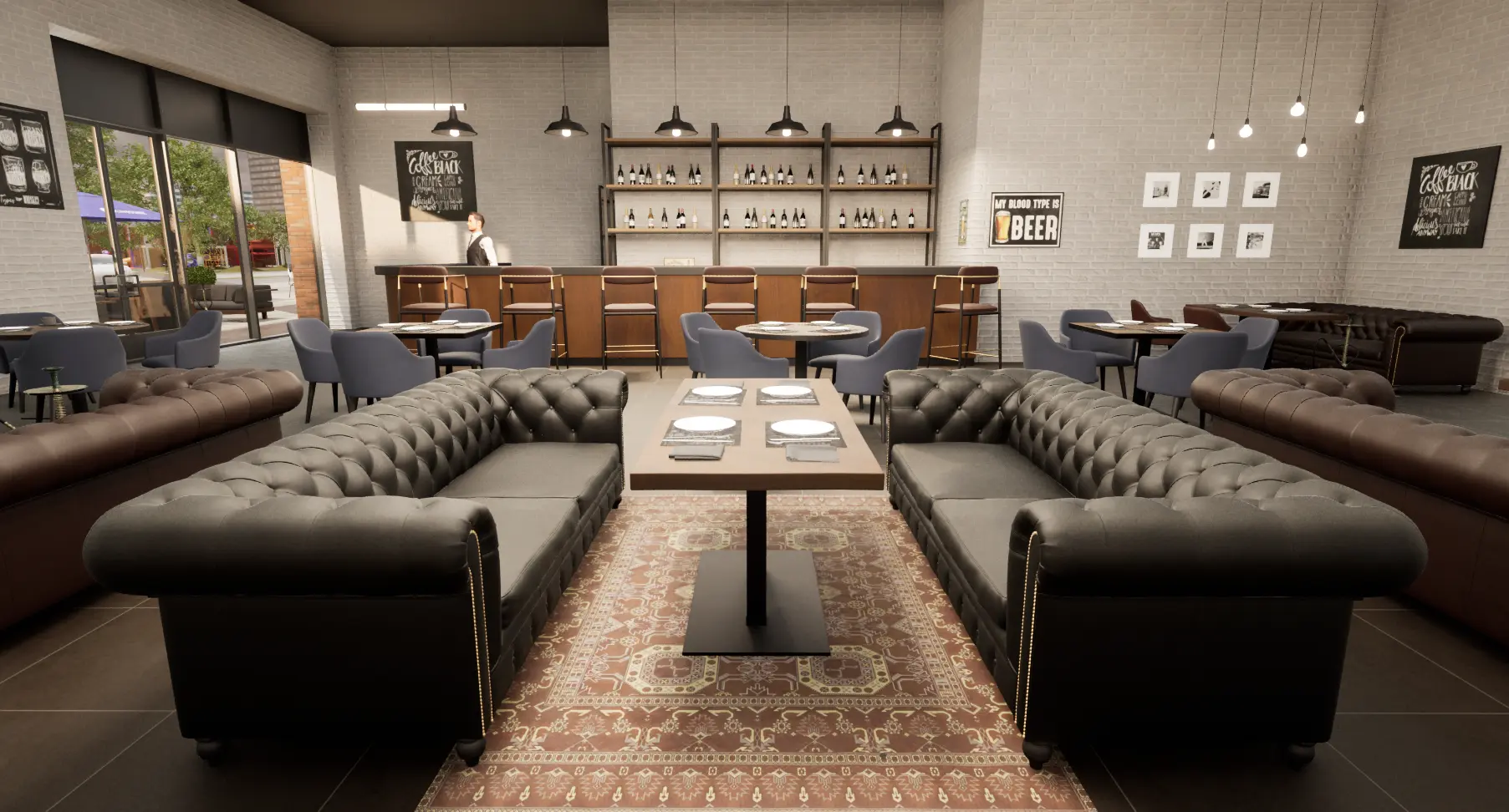 Визуализация интерьера