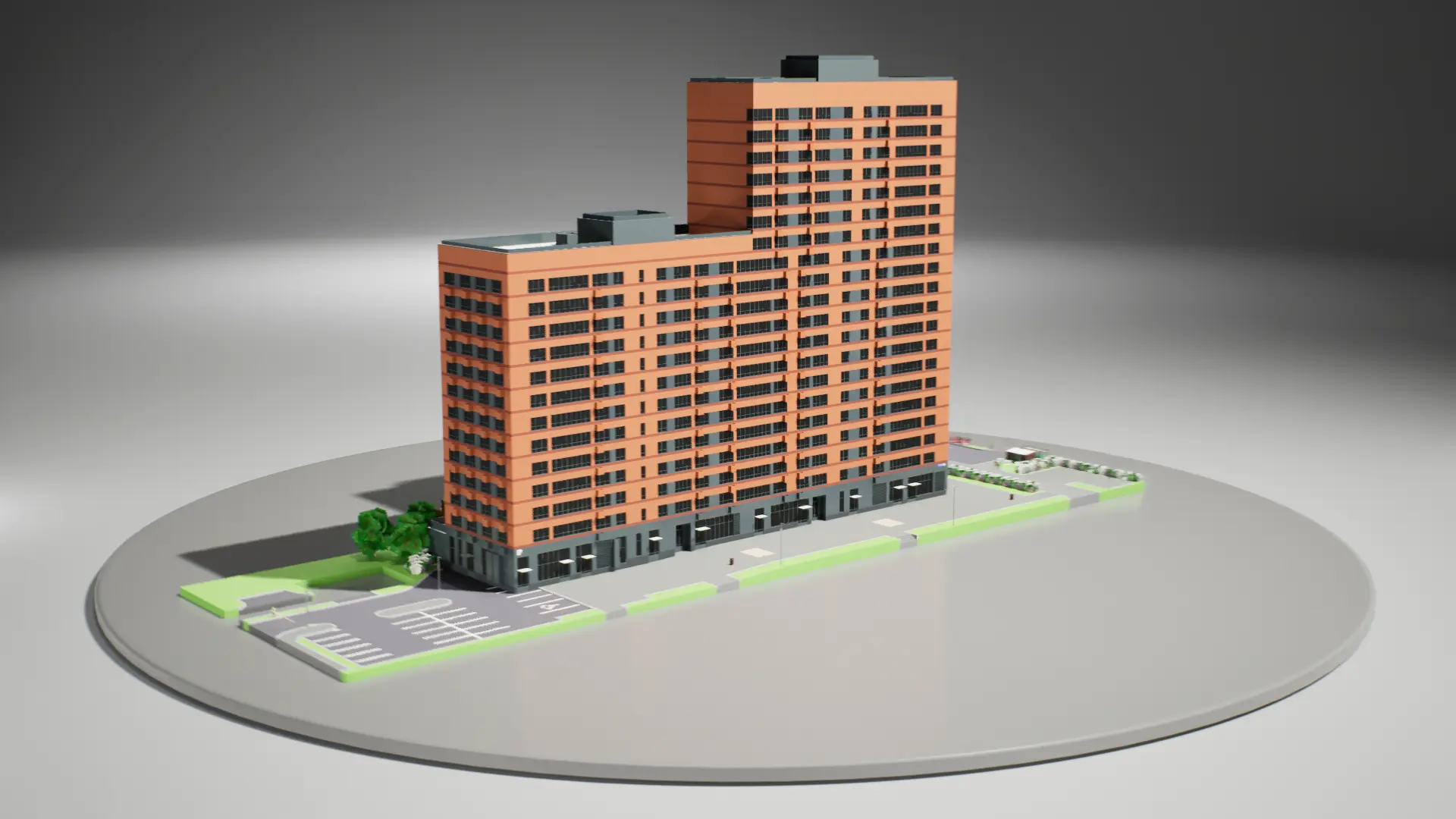 3D-модель здания