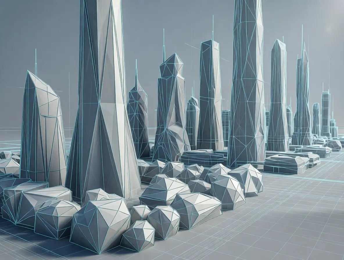 Где применяется полигональное моделирование