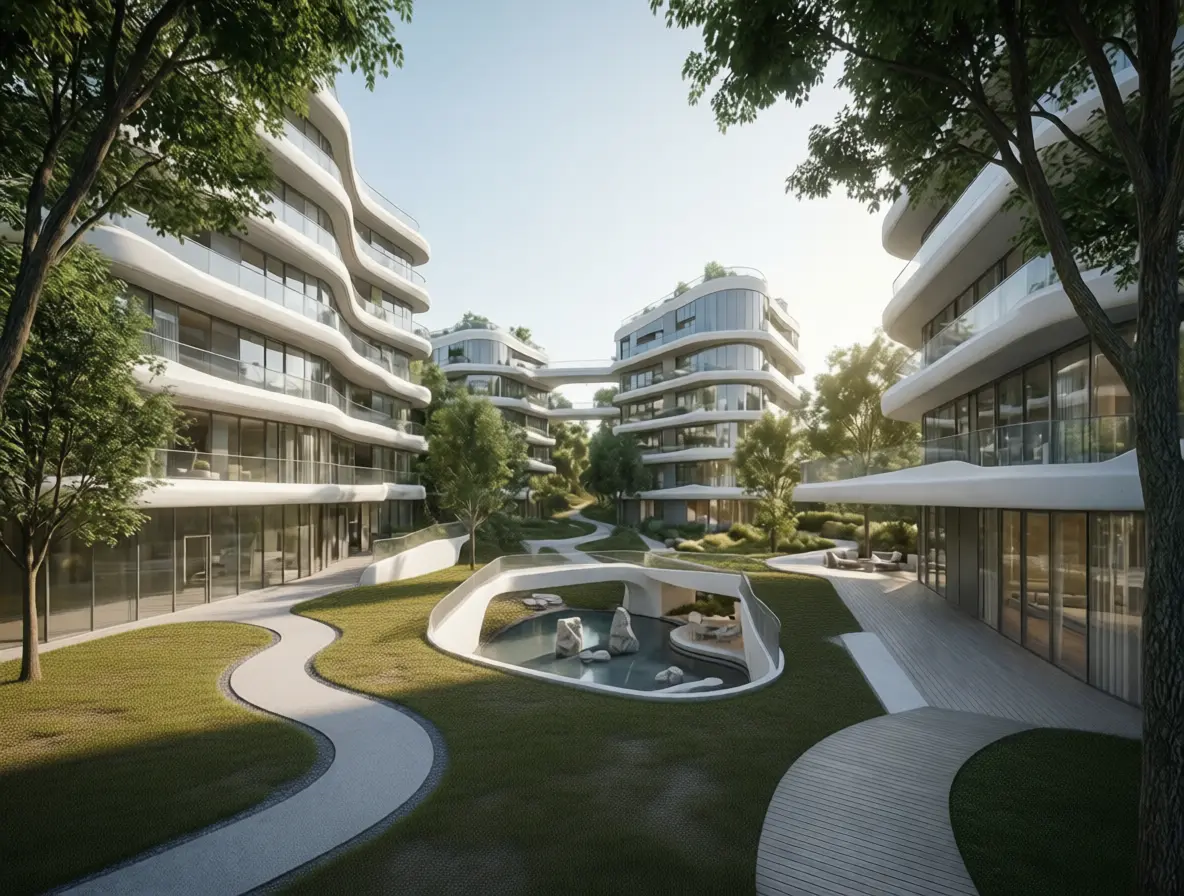 Архитектурная визуализация для получения АГР